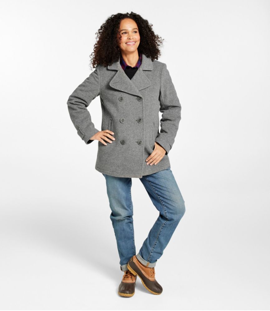 Women's Classic Lambswool Peacoat