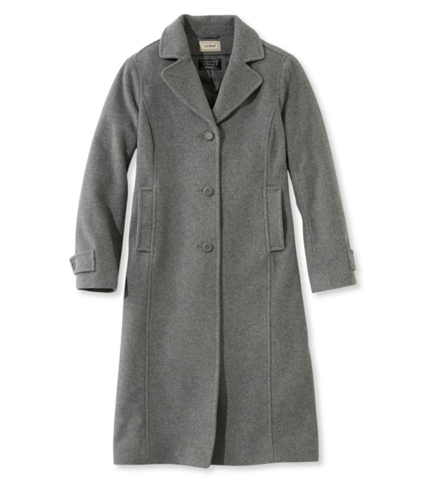 Classic Lambswool Polo Coat, Long