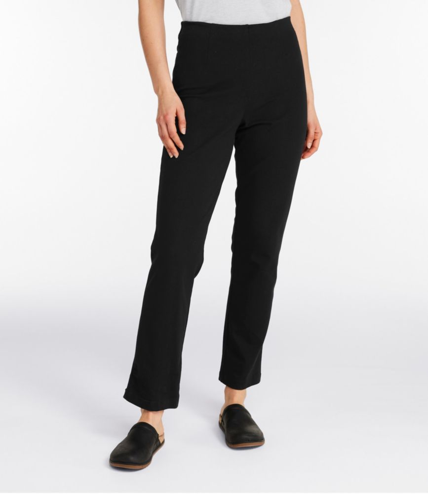 slim cut trousers