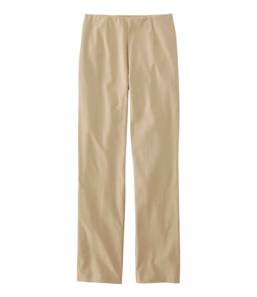 Image of Women's Perfect Fit Cotton Pants, Slim Brown Xs Reg