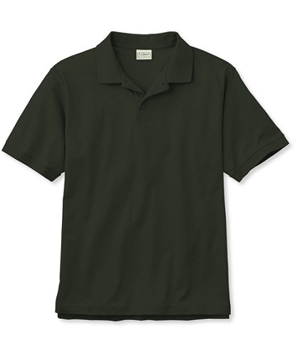 Men's Pima Cotton Polo, Traditional Fit Banded Sleeve | Free Shipping ...