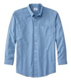 Men's Wrinkle-Free Pinpoint Oxford Cloth Shirt, Traditional Fit Tattersall