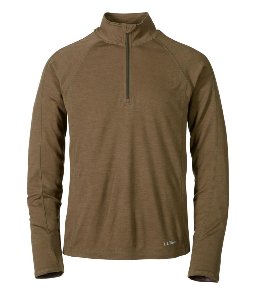 Men's Cresta Wool Midweight 250 Base Layer, QuarterZip