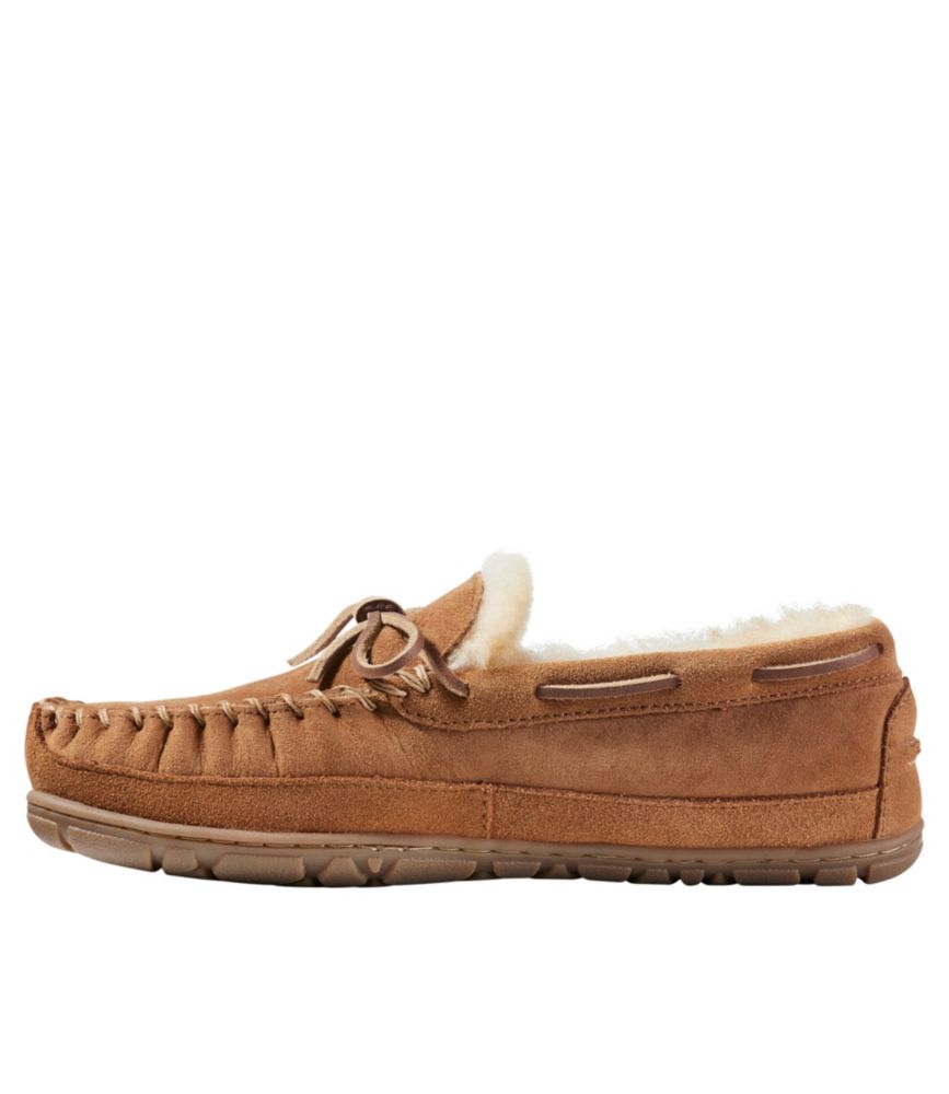 Men's Wicked Good Moccasins, Brown, small image number 2