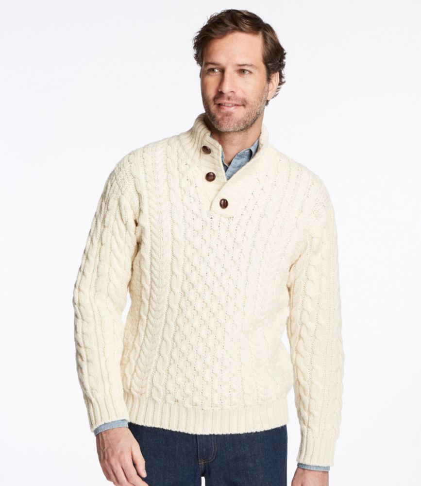 mock neck sweater mens