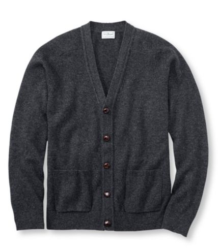 Men's L.L.Bean Lambswool Cardigan | Free Shipping at L.L.Bean.