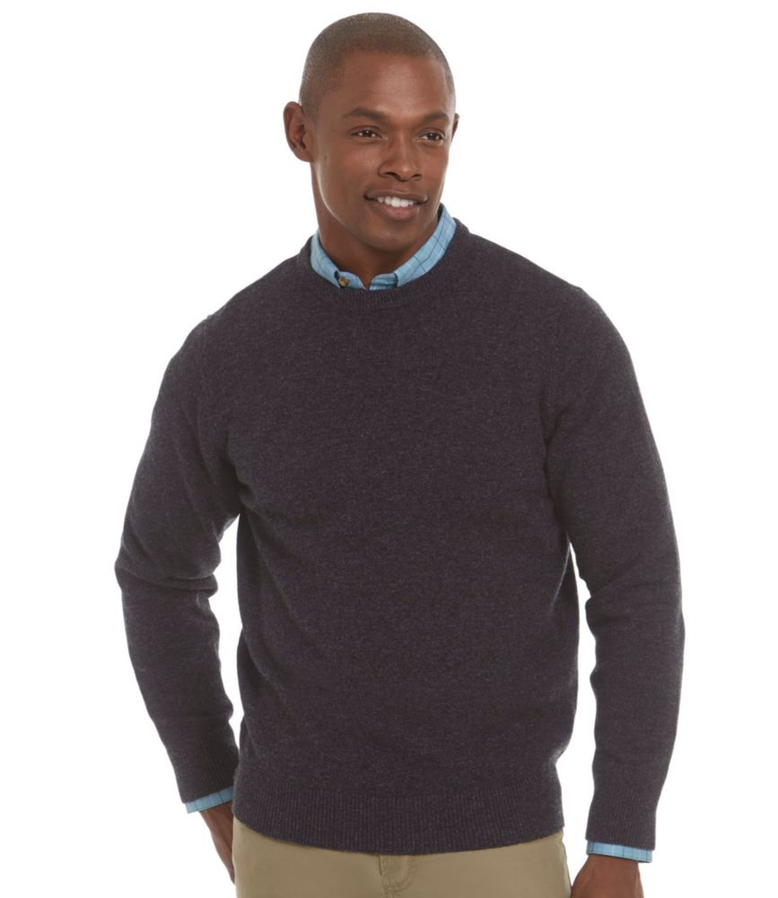 ll bean men's crewneck sweatshirt