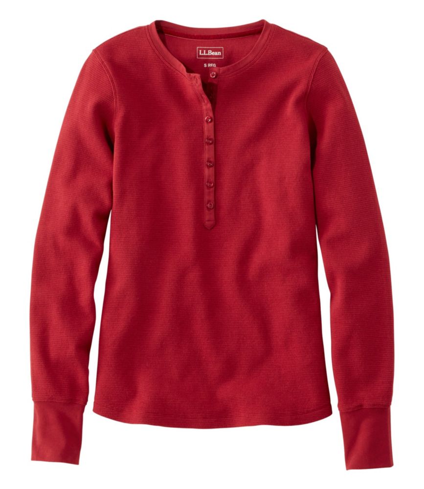 Women's WaffleKnit Henley