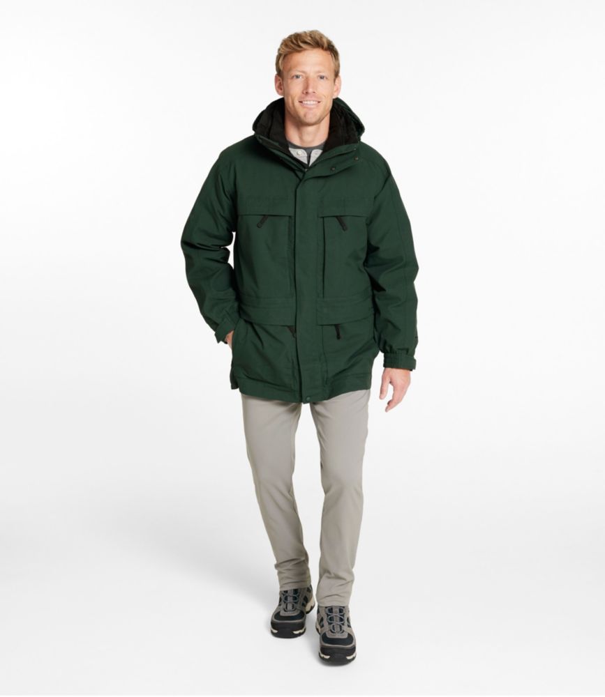 Men's Maine Warden's 3-in-1 Parka, with GORE-TEX, Warden Green, small image number 4