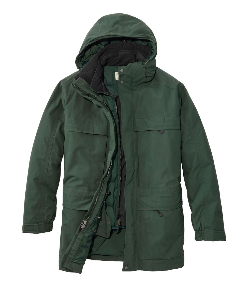 L.L. Bean Gray Parkas for Men