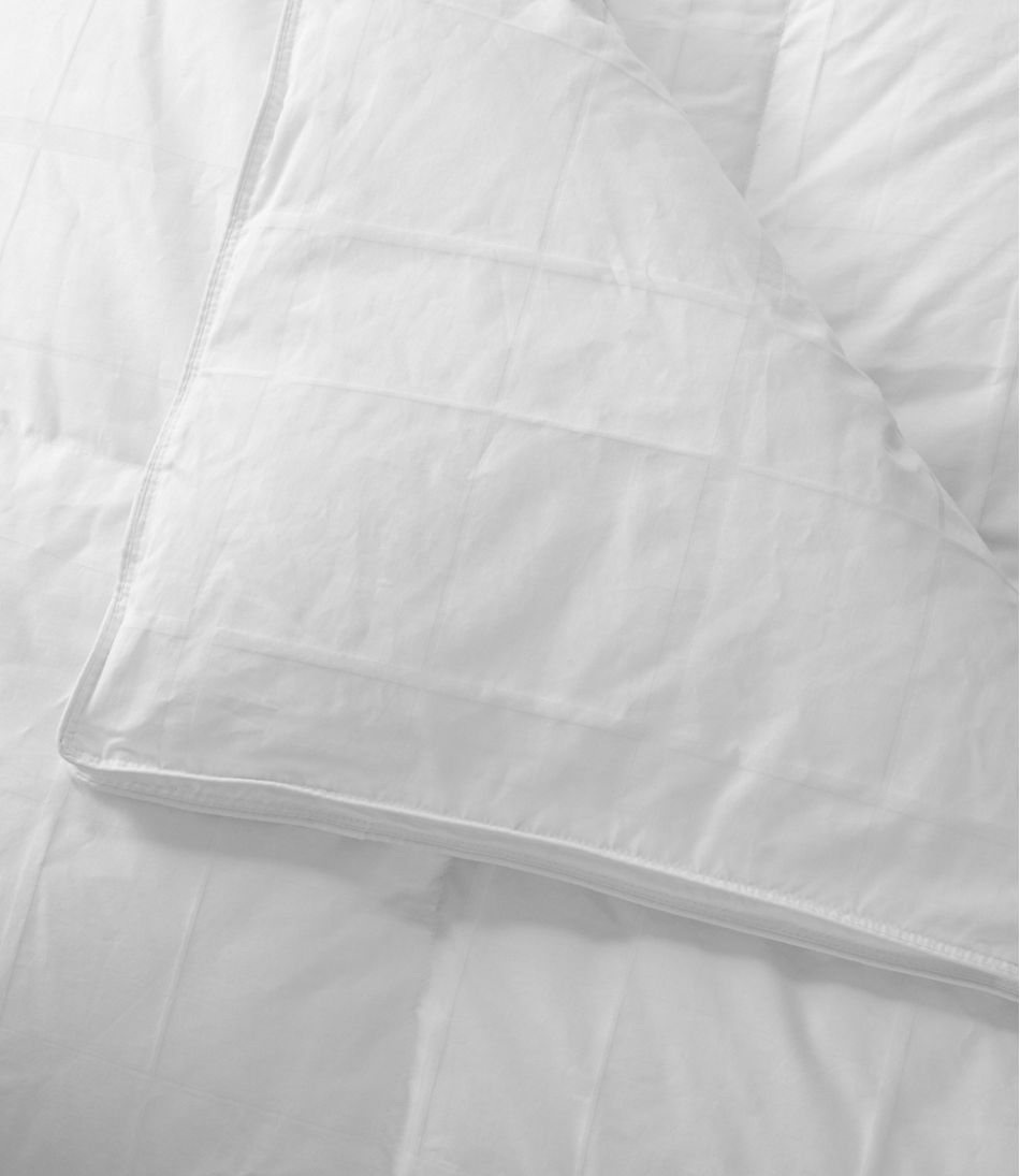 Sateen White Goose Down Comforter Warmer