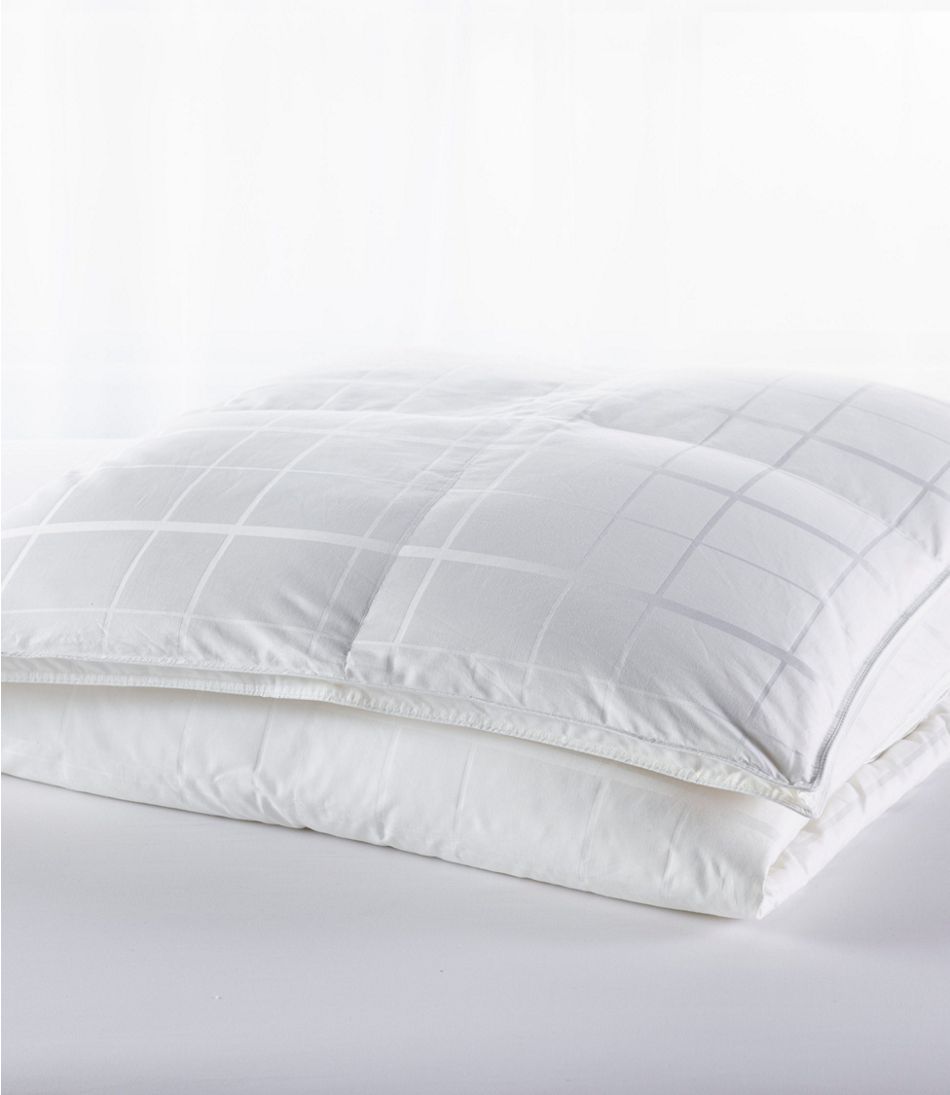 Sateen White Goose Down Comforter Warmer