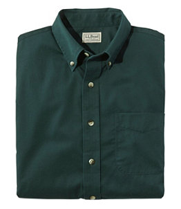 Men's Wrinkle-Free Chino Shirt, Long-Sleeve
