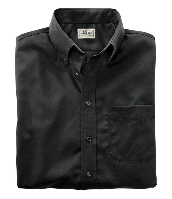 Wrinkle-Free Chino Shirt, Ink Black, largeimage number 0