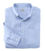 Men's Wrinkle-Free Pinpoint Oxford Cloth Shirt, Slightly Fitted