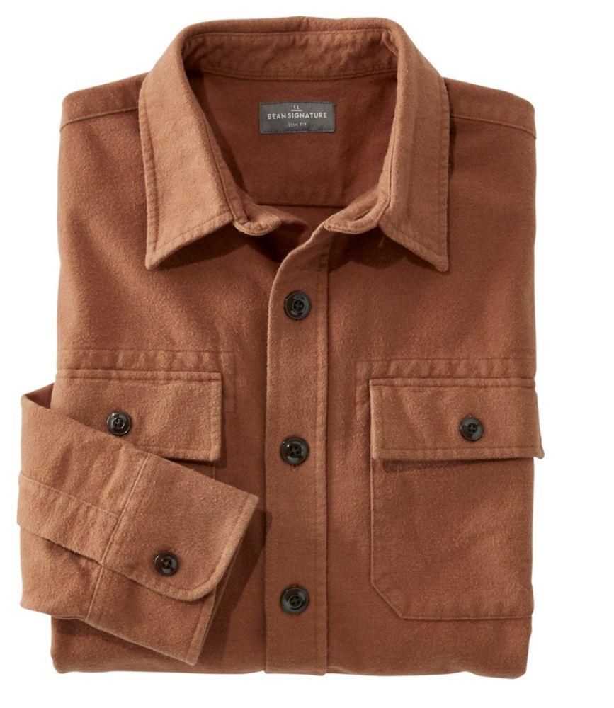 Men's Signature 1933 Chamois Cloth Shirt, Slim Fit