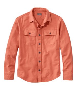 Men's Signature Canvas Shirt Jac, Unlined