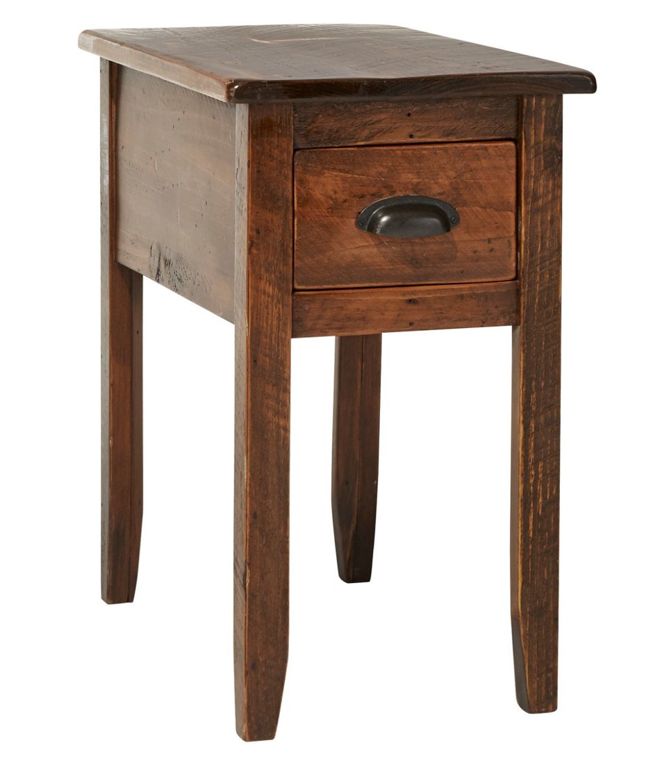 Rustic Wooden Side Table Storage At Llbean Rustic Wooden Side Table Storage At Llbean