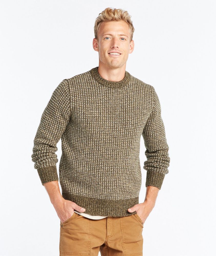 ll bean men's crewneck sweatshirt