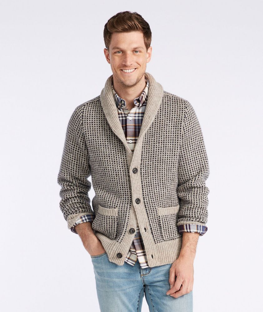 ll bean mens cardigan