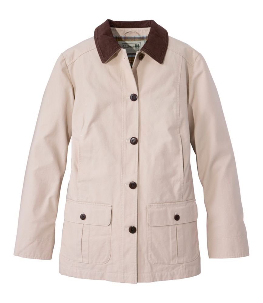 Women's Adirondack Barn Coat, Flannel-Lined