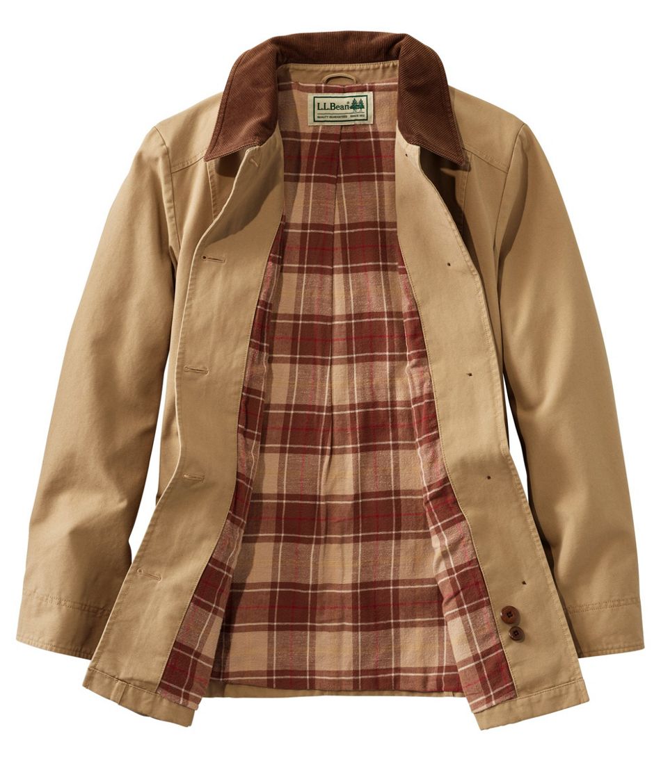 Women's Adirondack Barn Coat, Flannel-Lined | Casual Jackets at 