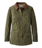 Women's Adirondack Barn Coat, Flannel-Lined