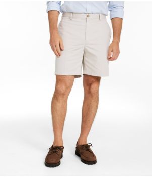 Men's Double L Chino Shorts, Classic Fit, 8"