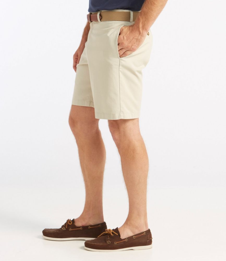 Men's Double L® Chino Shorts, Classic Fit, 8", Khaki, small image number 4