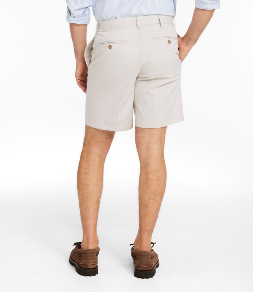 Inseam Shorts Inch Khaki Shorts Men's Wrinkle-Free Double L® Chino