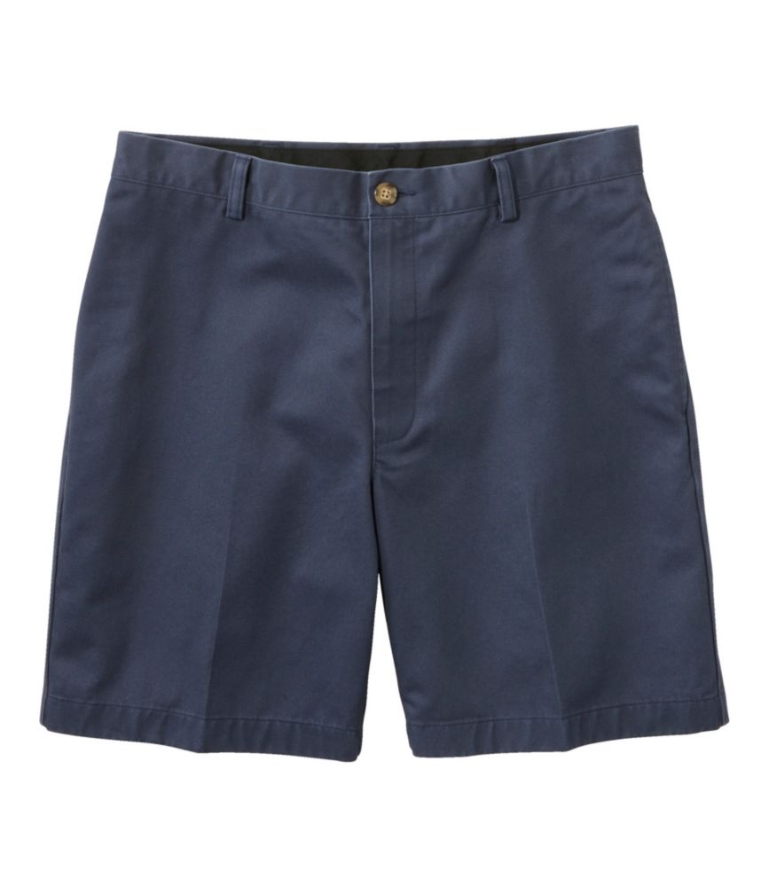 Men's Double L® Chino Shorts, Classic Fit, 8", Carbon Navy, small image number 1