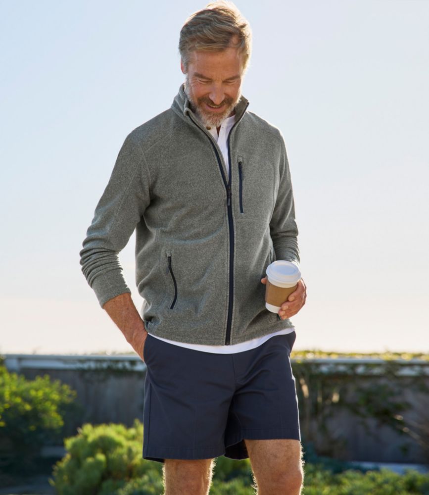 Men's Wrinkle-Free Double L&reg; Chino Shorts, Natural Fit, Hidden Comfort Waist, 6", , small image number 5