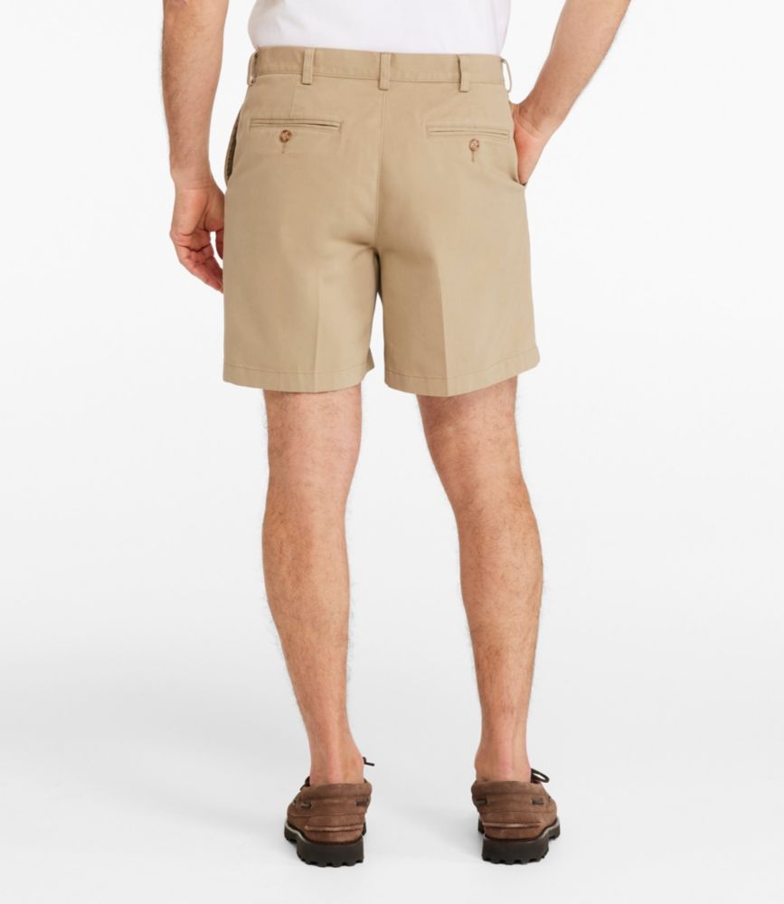 Men's Wrinkle-Free Double L® Chino Shorts, Natural Fit, Hidden Comfort Waist, 6"