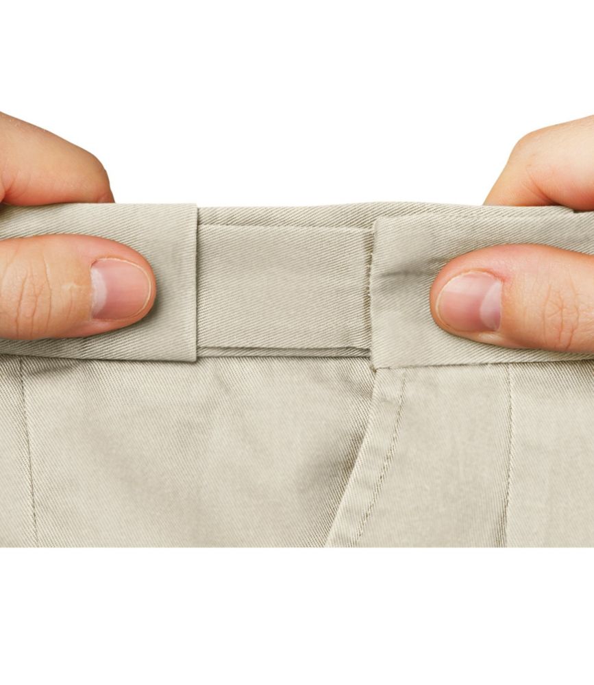 Men's Wrinkle-Free Double L® Chino Shorts, Natural Fit, Hidden Comfort Waist, 8"
