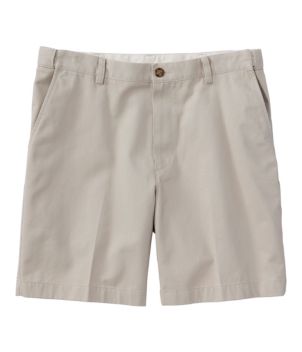 Men's Wrinkle-Free Double L® Chino Shorts, Natural Fit, Hidden Comfort Waist, 8"