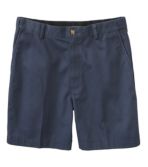 Men's Wrinkle-Free Double L® Chino Shorts, Natural Fit, Hidden Comfort Waist, 8"