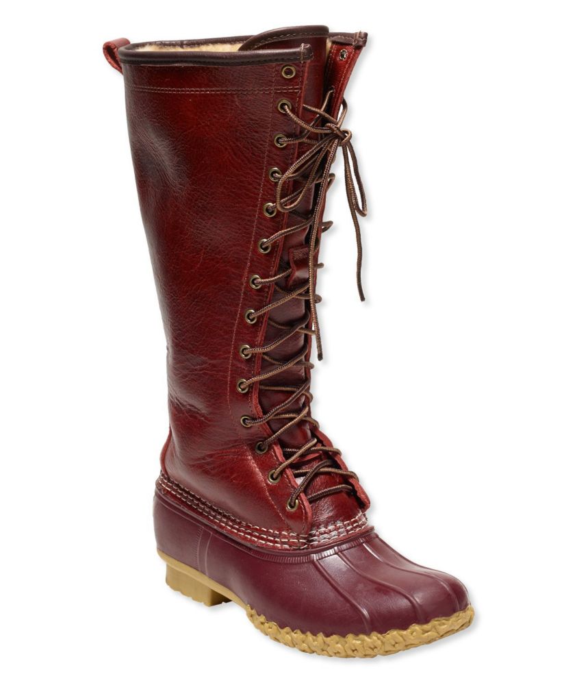 red ll bean boots