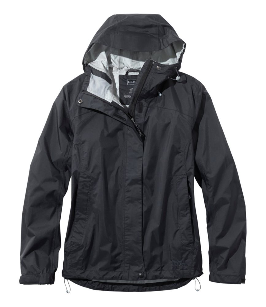 rain jacket women black