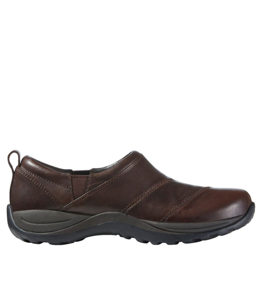 womens brown leather casual shoes