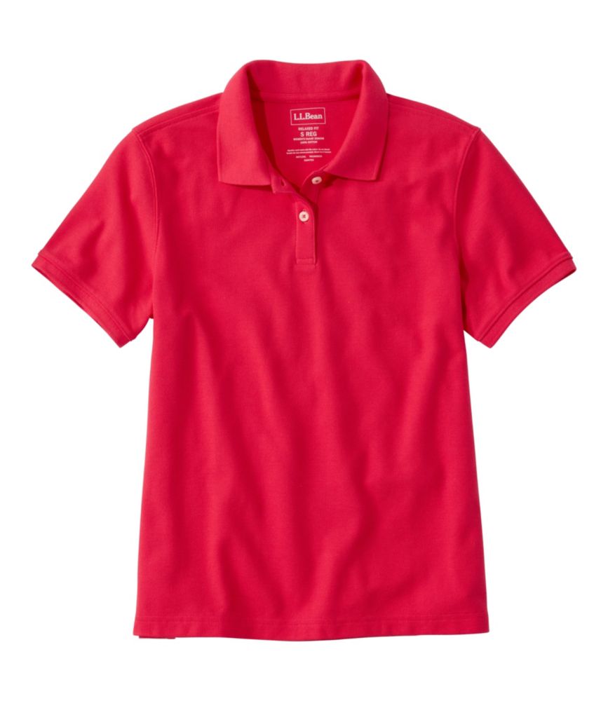 Women's Premium Double L® Polo, Relaxed Fit