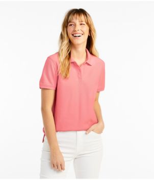 Women's Premium Double L® Polo, Relaxed Fit