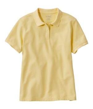 Women's Premium Double L Polo, Relaxed Fit