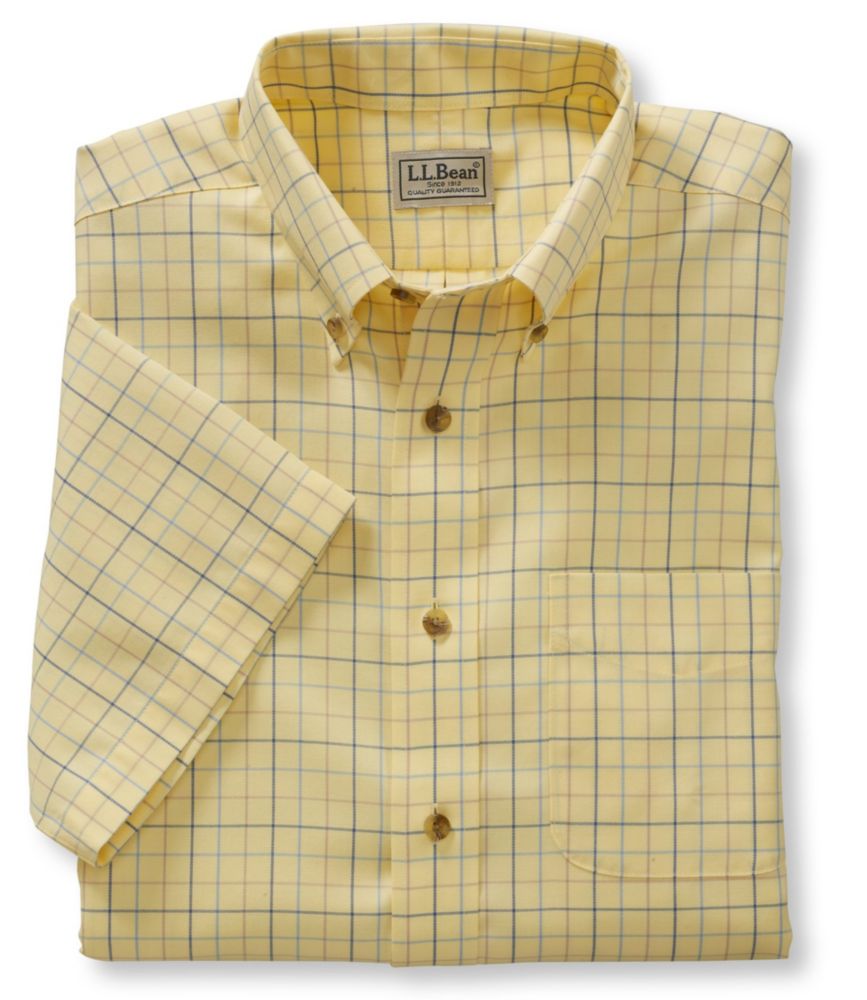 ll bean short sleeve dress shirts