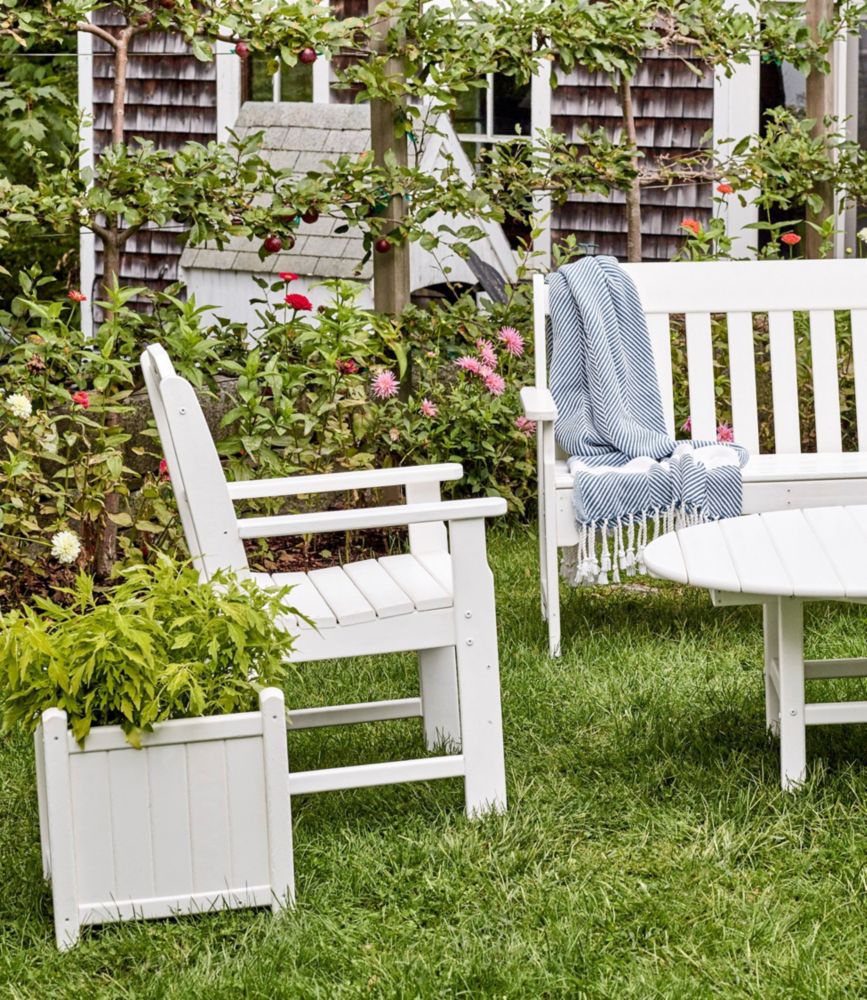 All-Weather Garden Chair, White, small image number 3