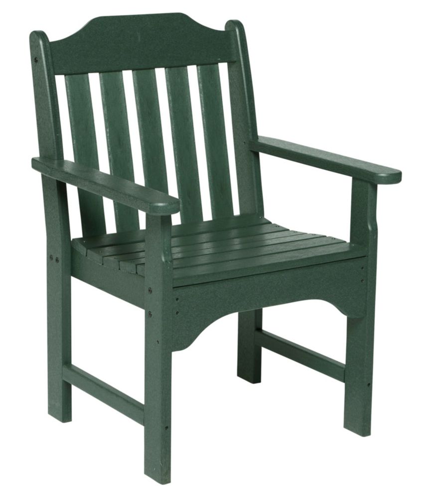 All-Weather Garden Chair, Green, small image number 1