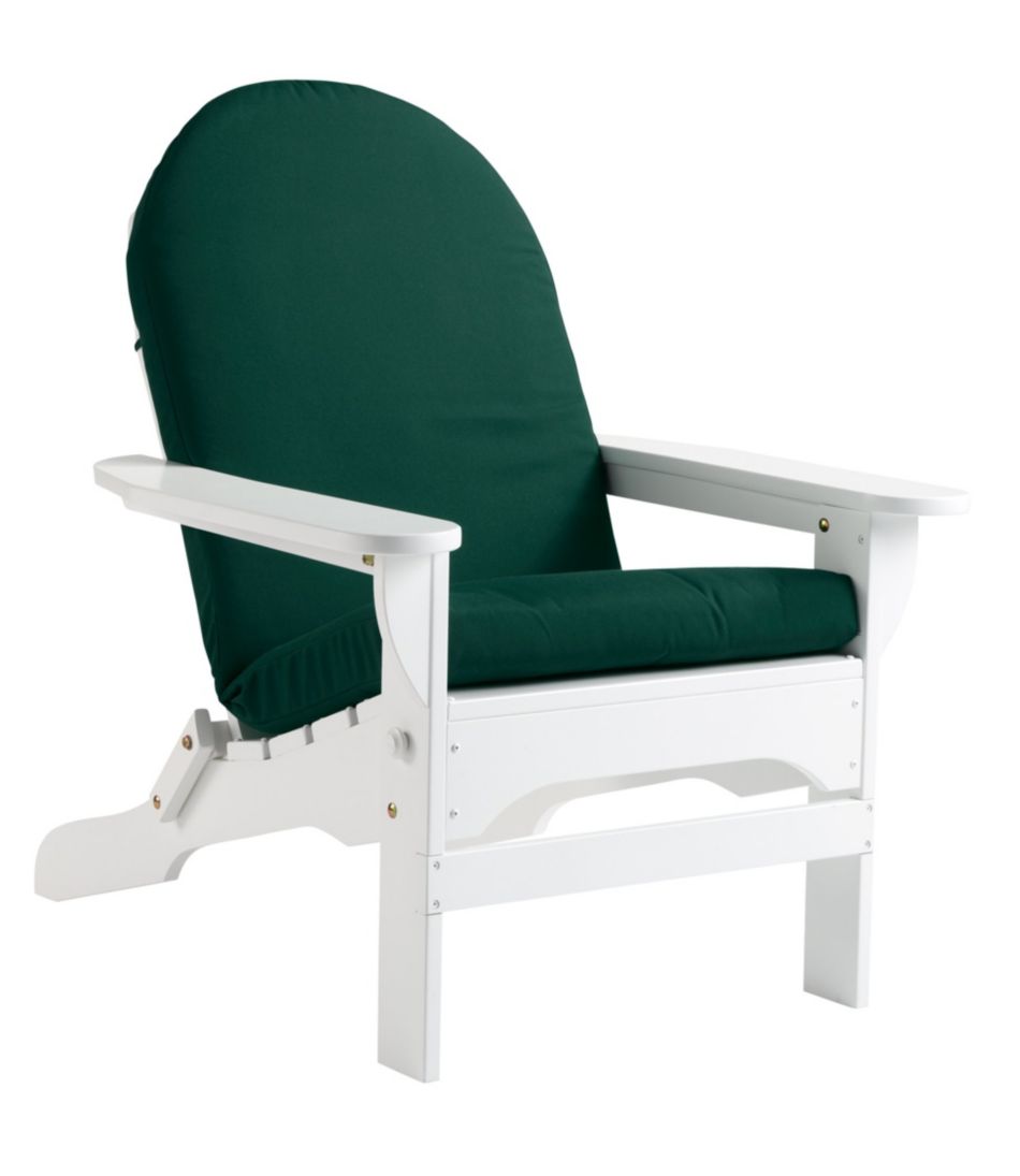 Casco Bay Adirondack Chair Seat and Back Cushion Green | L.L.Bean