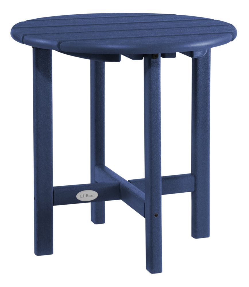 All-Weather Round Side Table, Classic Navy, small image number 1