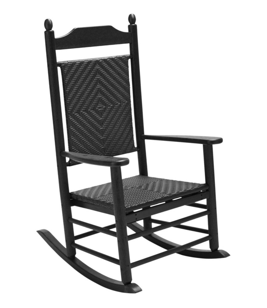 All-Weather Presidential Rocker, Black/Black, small image number 1