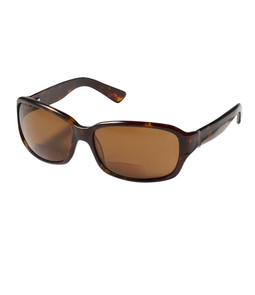 Women's Polarized Bifocal Sunglasses, Tortoise/Brown, small image number 1