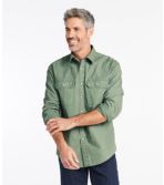 Men's Sunwashed Canvas Shirt, Traditional Fit